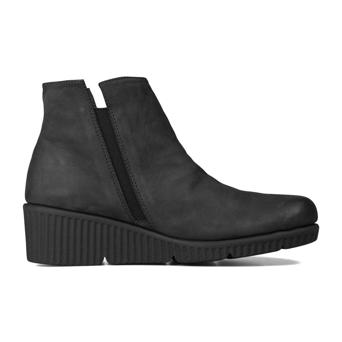 Clarice Black Nubuck