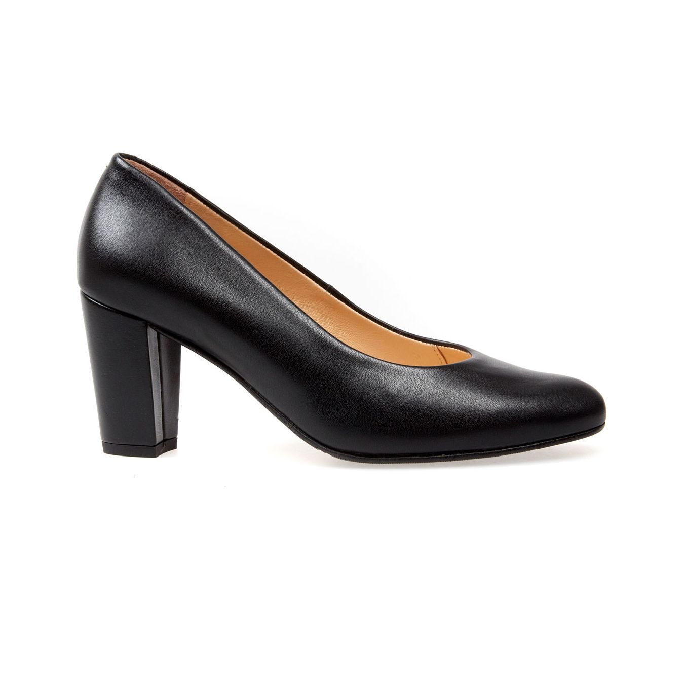 Van Dal Shoes - Maple EE Wide Fitting Court in Black Leather