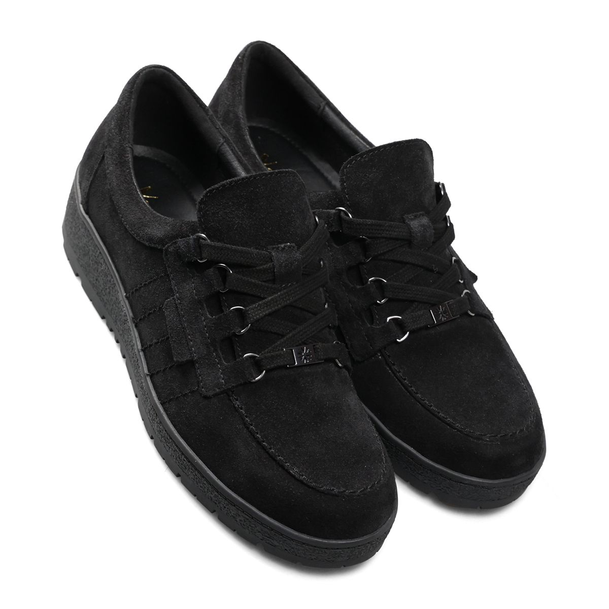 Black suede clearance tennis shoes