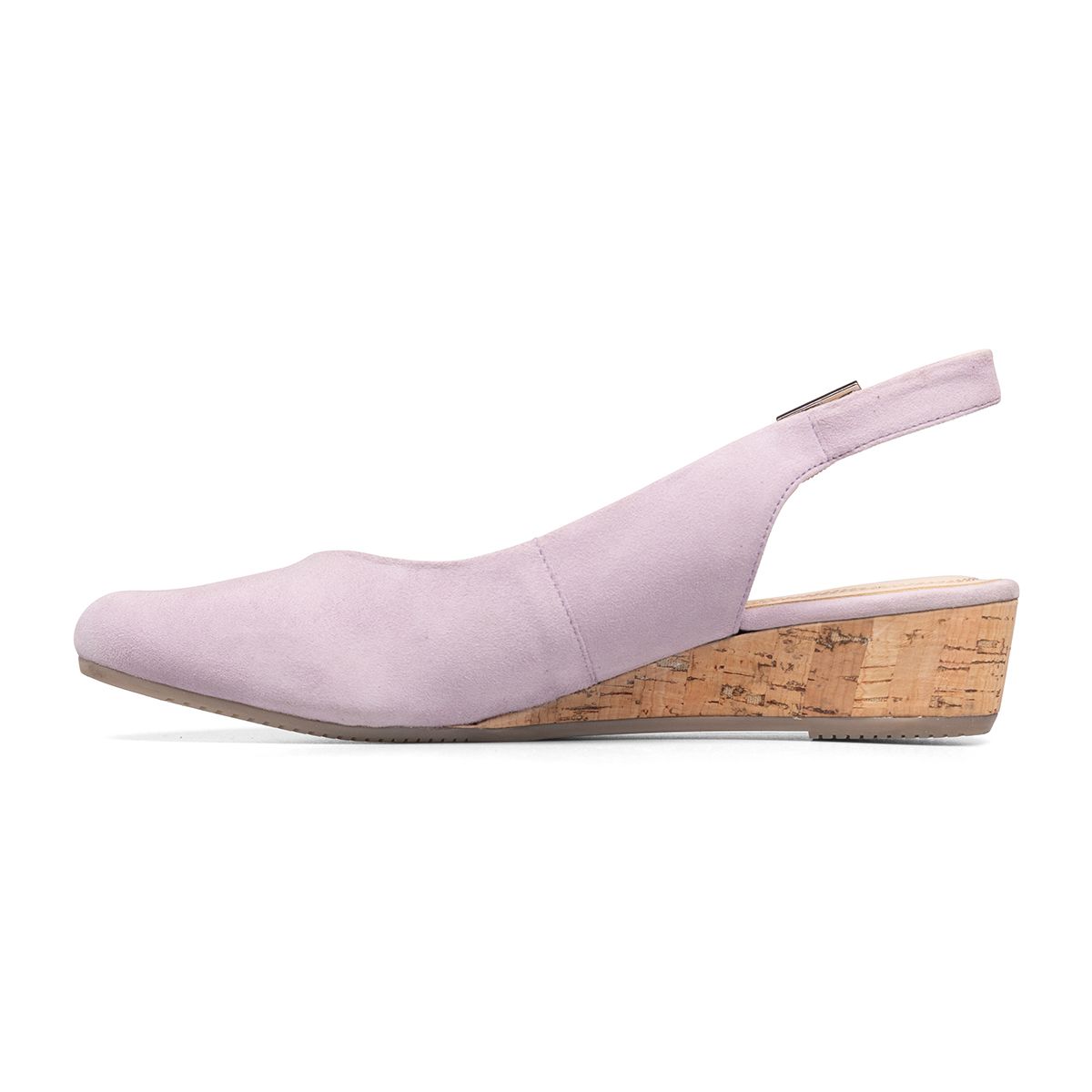 Lilac shop wedge shoes