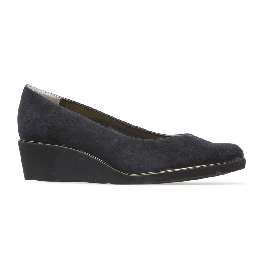 Ariah - Black Suede / Black