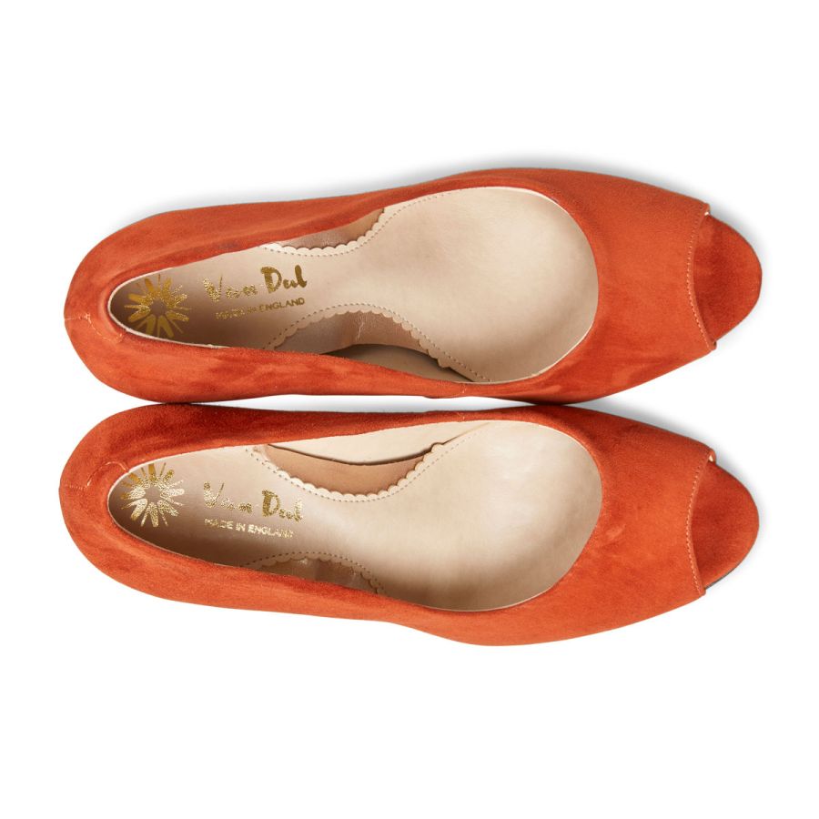 Heigham - Paprika Suede