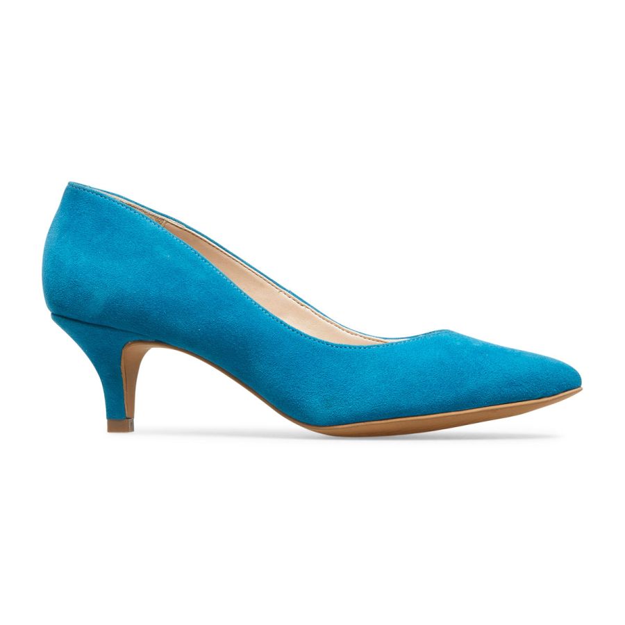 Nina - Peacock Suede
