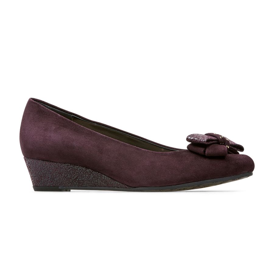 Clara II - Damson Suede