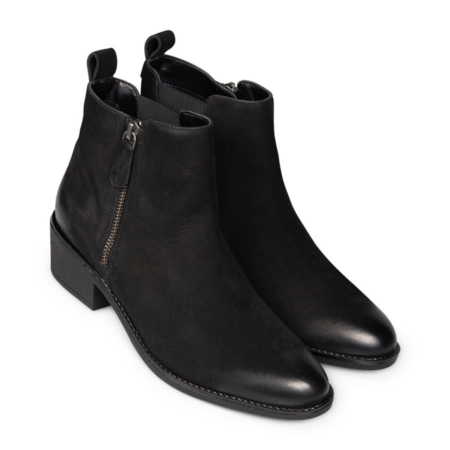 Barlow II - Black Nubuck