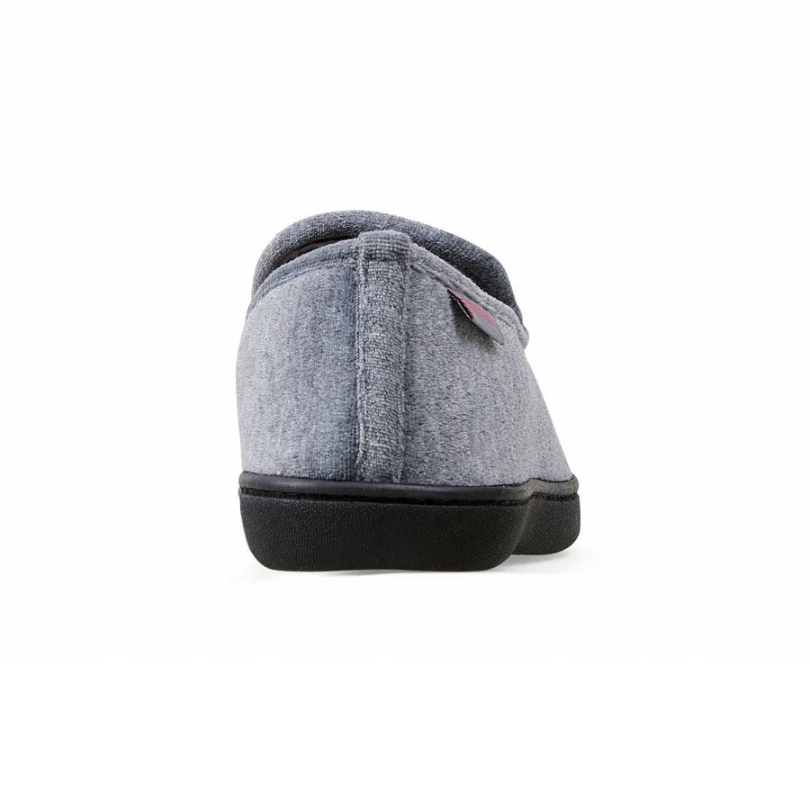 Padders Hellen Slippers - Grey