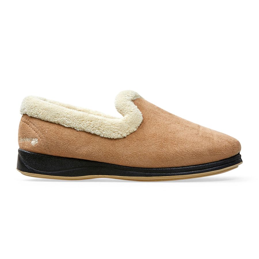 Padders Repose Slippers - Taupe