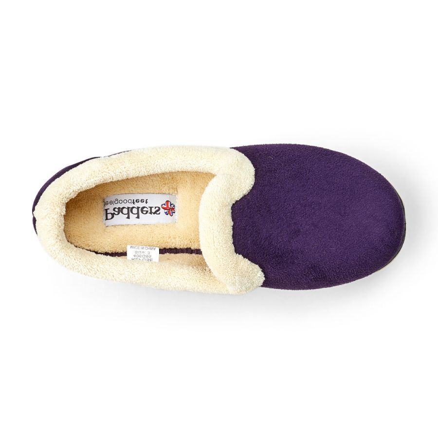 Padders Repose Slippers - Lilac