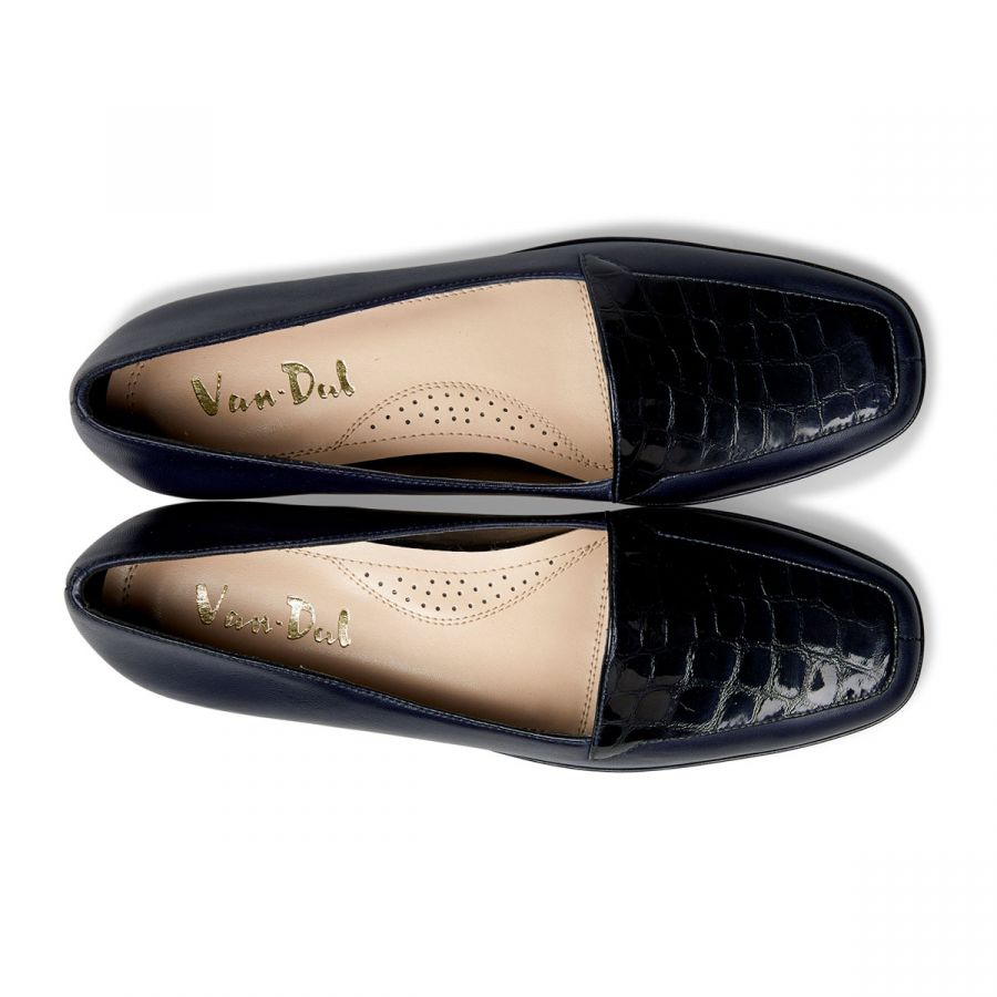 Verona III - Midnight / Patent Croc