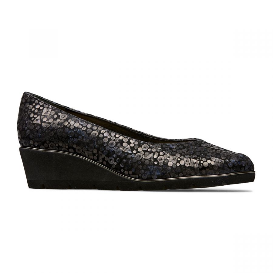 Ariah - Black Sequin Print