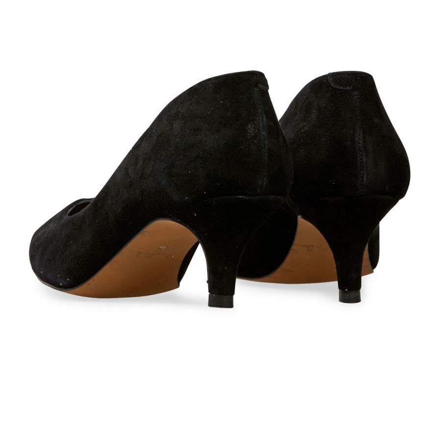 Nina - Black Suede