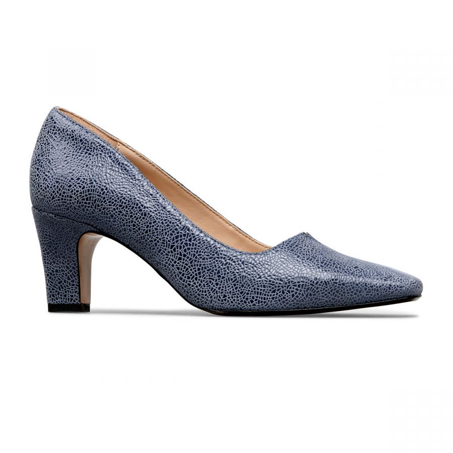 Ophelia - Antique Blue Crackle