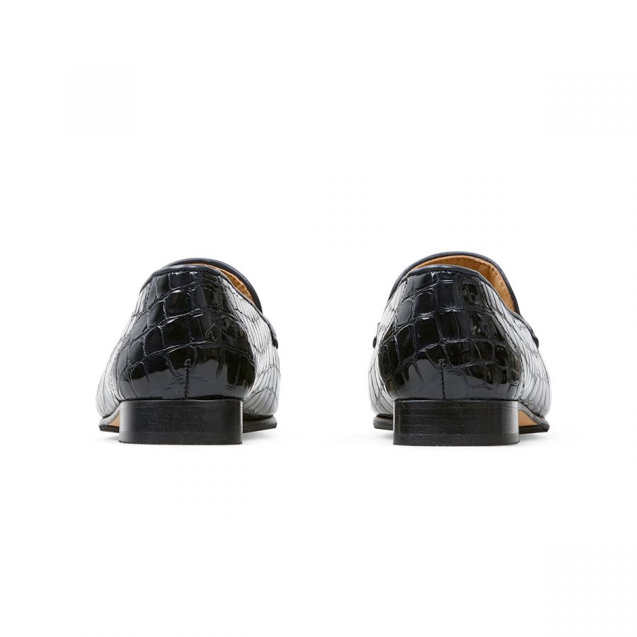 Greenham II - Midnight Patent Croc