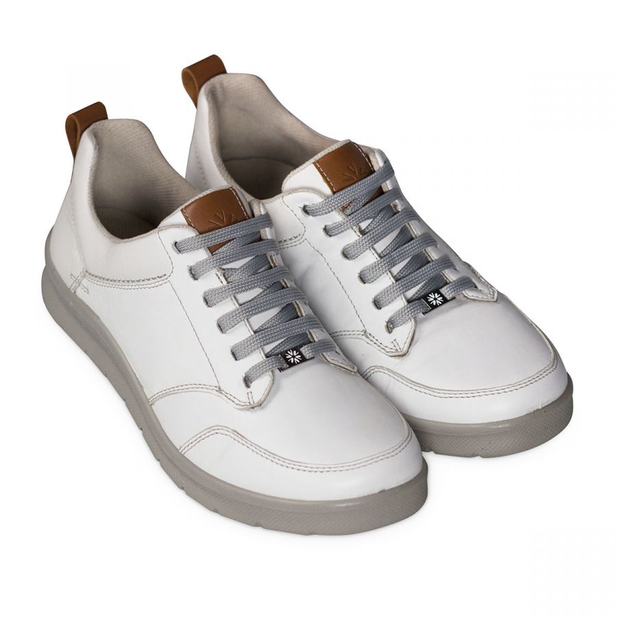 Minsmere - White Leather