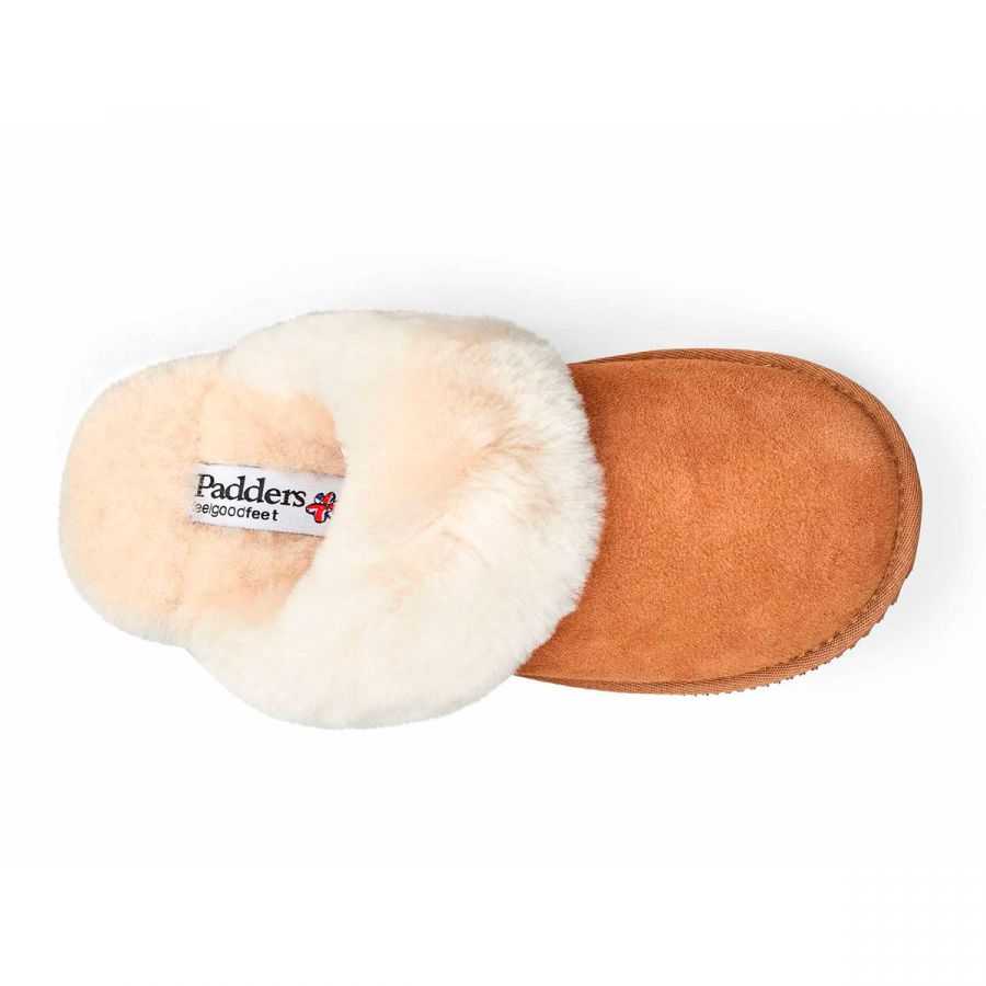Padders Cosy Slippers - Camel