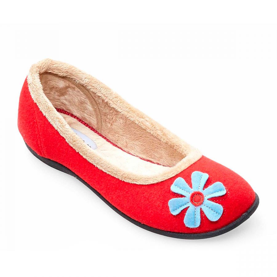 Padders Happy Slippers - Red