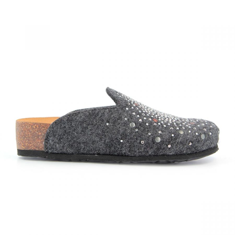 BioNatura Luce Slippers - Anthracite