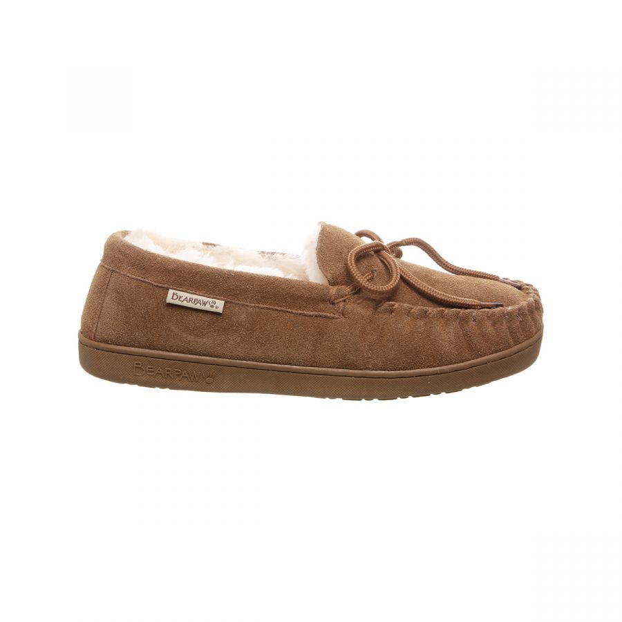 Bearpaw Mens Slippers Moc II (1295M) - Hickory