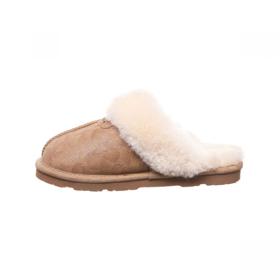 Bearpaw Loki II - Tan with Fans Print 260