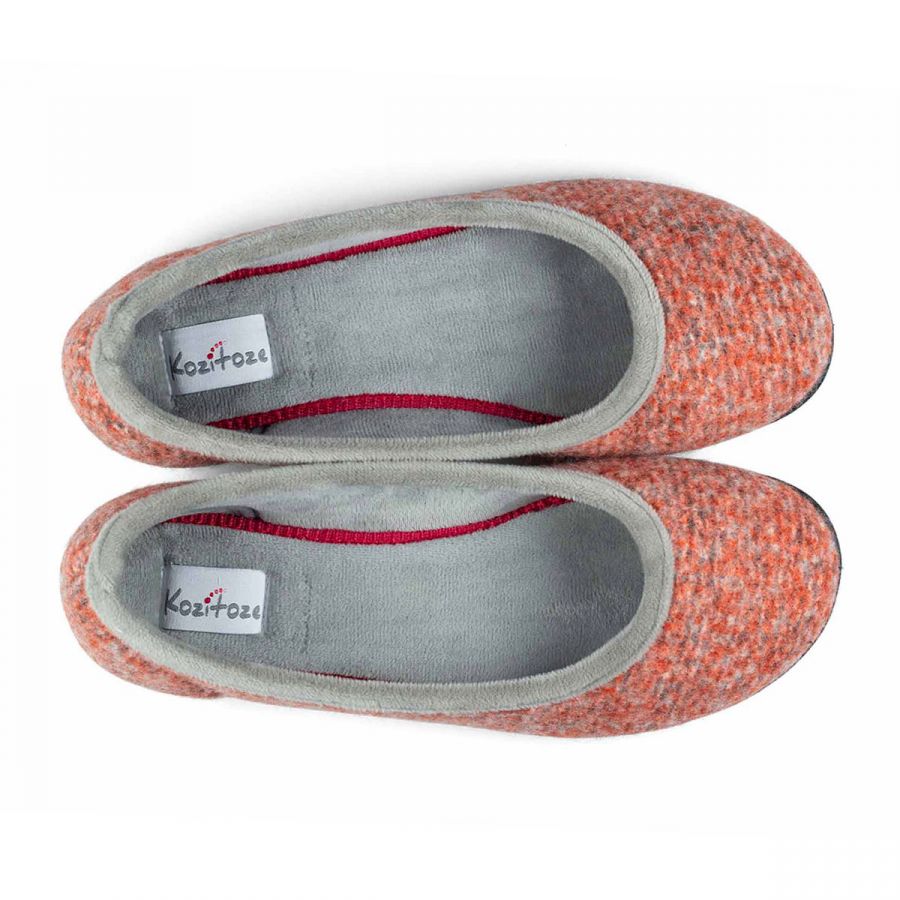 Padders Kozitoze Diane Slippers - Red