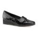 Eyre - Black Patent Croc / Black