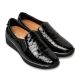 Ripple - Black Patent Croc