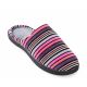 Padders Aimee Slippers - Pink Stripe