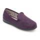 Padders Repose Slippers - Purple