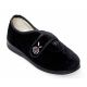 Padders Camilla Slippers - Black