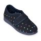 Padders Camilla Slippers - Navy Combi