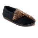 Padders Kozitoze Hope Slippers - Black / Gold